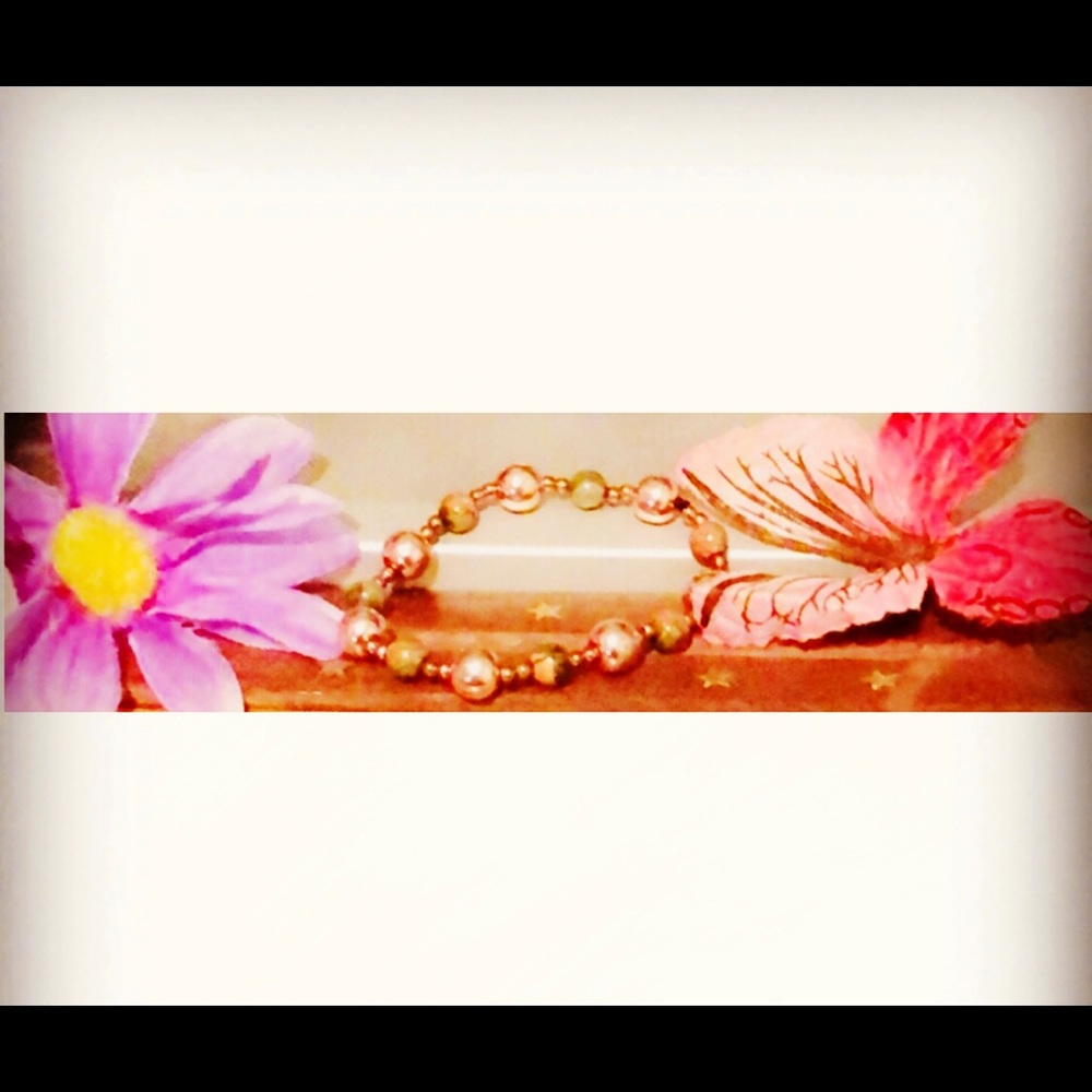Queendom Come Rose Gold & Tourmaline Bracelet